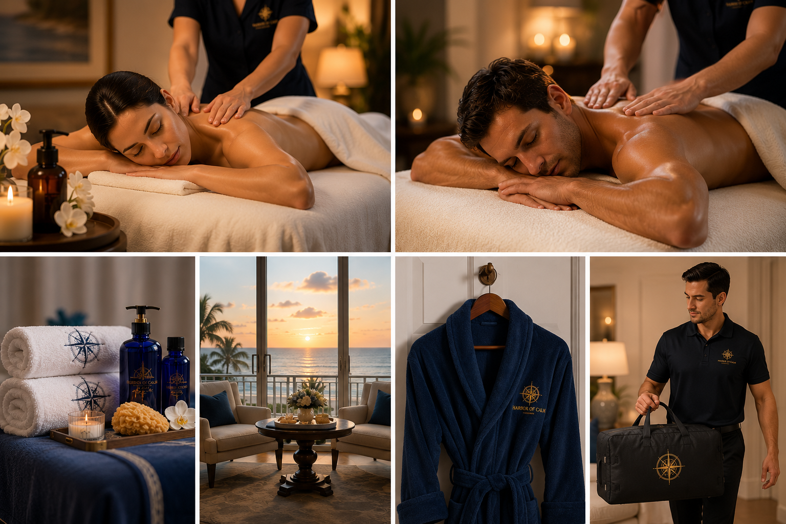 Blu Water Mobile Massage — luxury session